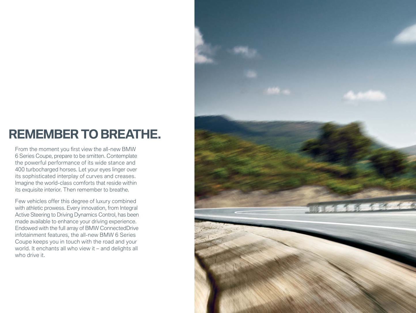 2012 BMW 6-Series Brochure Page 8